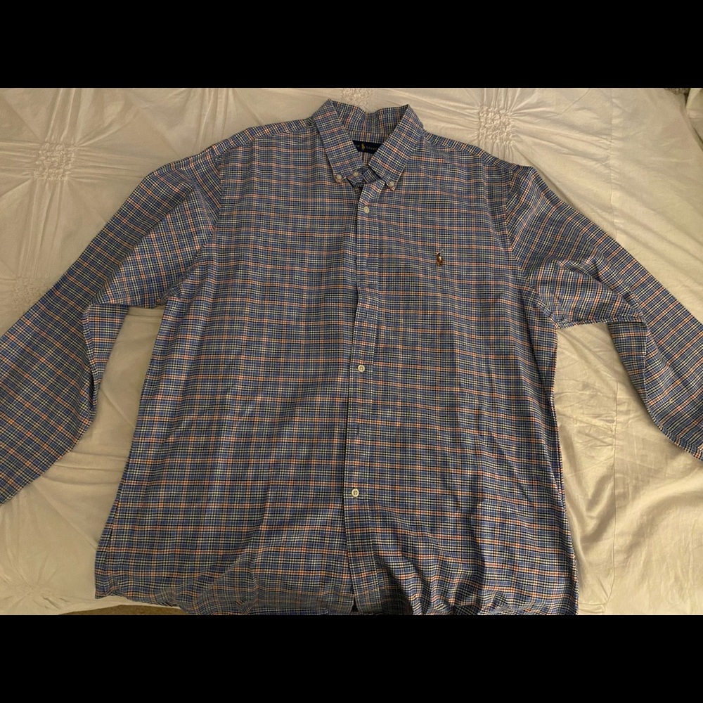 Mens Ralph Lauren Button Down XL - great condition